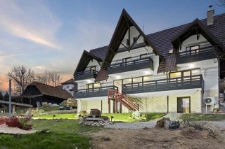 pensiunea podul simonului bran - poze exterior